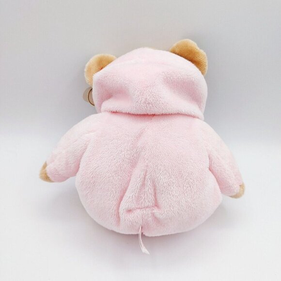 Ty Pluffies Baby Pink Bear 2014 Plush 10" w/Hangtag - Picture 3 of 5